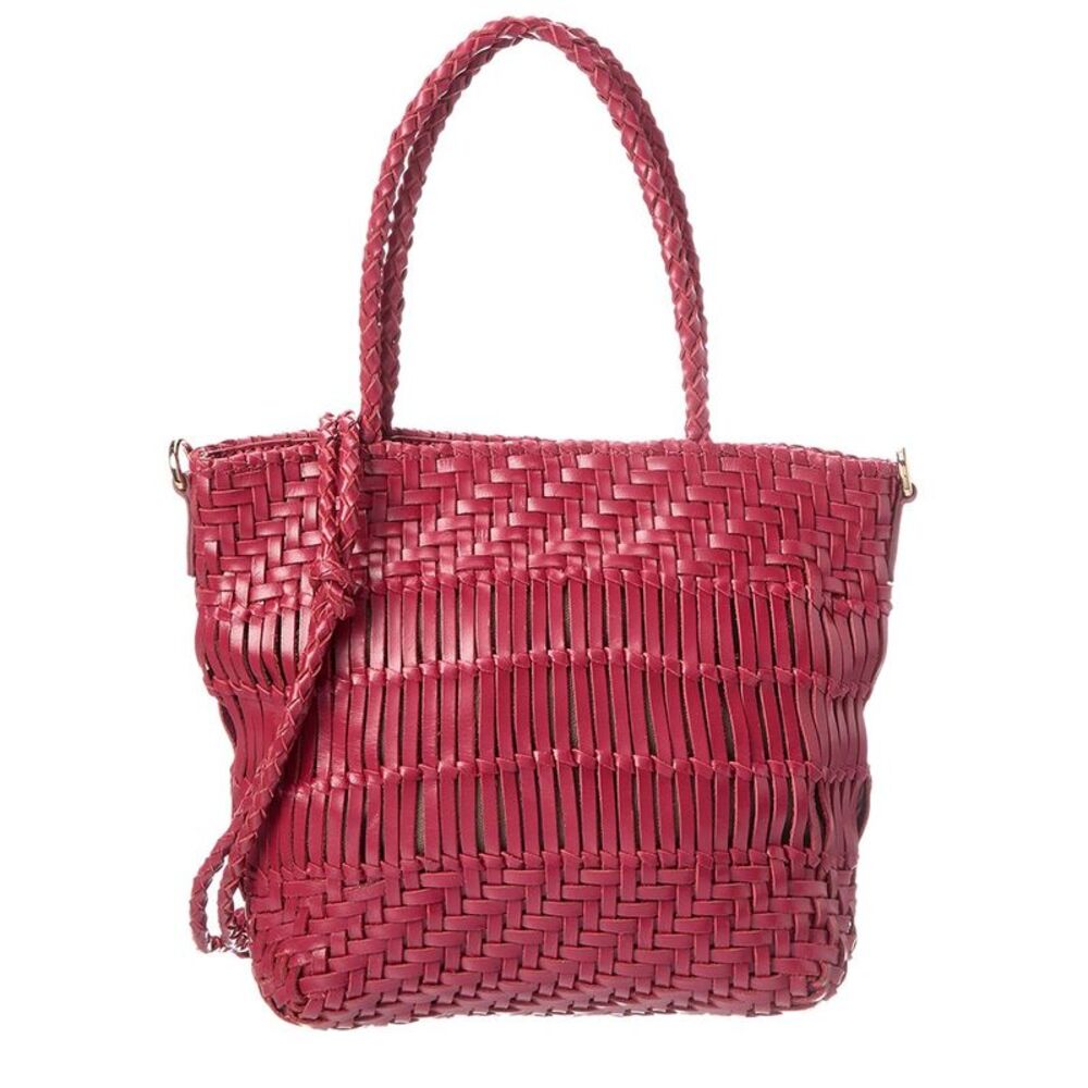Rafé Kaya Leather Tote, Red